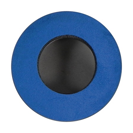 Oeilleton peau de chamois rond medium BLUESTAR Round Large Eyecushion