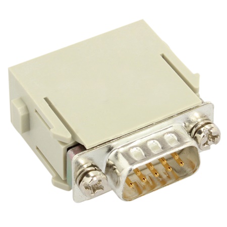 Module RS 232 - SUBD 9p mâle - 1 MODULE (Kit avec SUBD à souder)