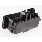 Embase femelle à 4 ergots latéraux et capot plastique HARTING noire