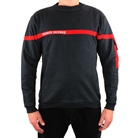 Sweat anthracite bande rouge SECURITE INCENDIE - Taille L