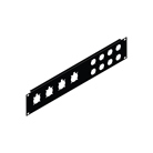 Bandeau ou panneau 19'' pré percé pour 8 série D et 4 série EP - 2U