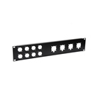 Bandeau ou panneau 19'' pré percé pour 8 série D et 4 série EP - 2U
