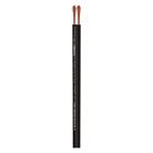 Câble HP contre-collé ECO 2 x 1,5mm² SOMMER Nyfaz-Noir- Bobine de 100m