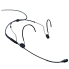 HSP4-N-EW - Micro serre-tête statique cardioïde noir HSP4 minijack EW SENNHEISER