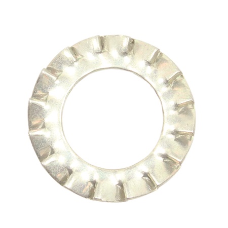 Lot de 50 rondelles éventail en acier zingué diamètre 10mm