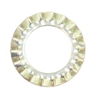 Lot de 50 rondelles éventail en acier zingué diamètre 12mm