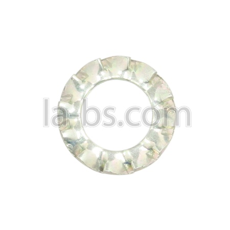 Lot de 50 rondelles éventail en acier zingué diamètre 6mm