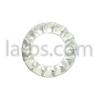 Lot de 50 rondelles éventail en acier zingué diamètre 8mm