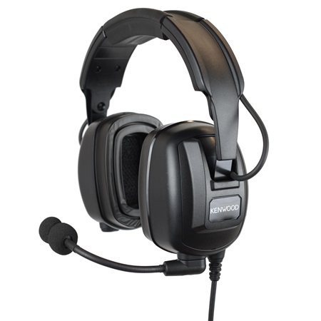 KHS-10DC-OH - Micro casque isolant Kenwood pour milieu bruyant 