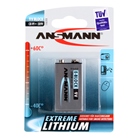 Blister de 1 pile 6LR61 9V - Lithium ANSMANN