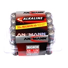 LR06-ALCA-20-AN - Boîte de 20 piles LR06 - AA - Alcaline Ansmann