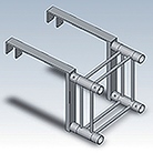 Fixation mobile pour SC390 vers SC390 ASD