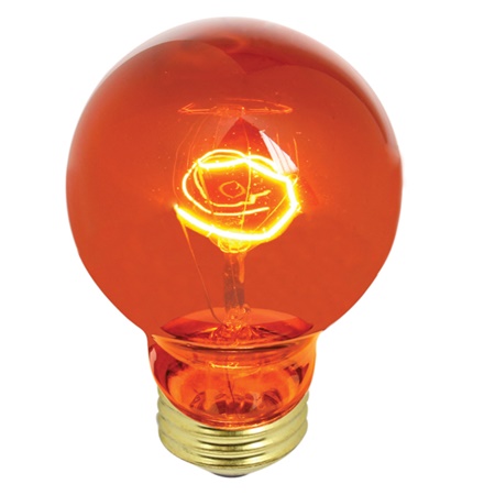 Lampe GLS Orange 60W E27 350lm 1000H