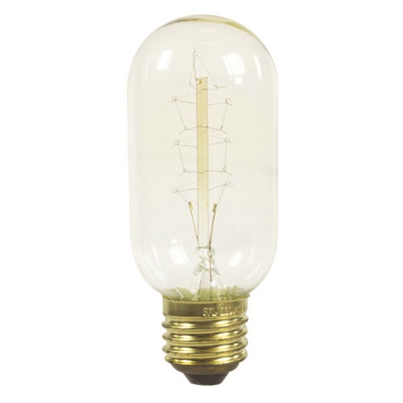 Lampe 7 ancres tubulaire claire 40W E27 2700K 160lm 1000H