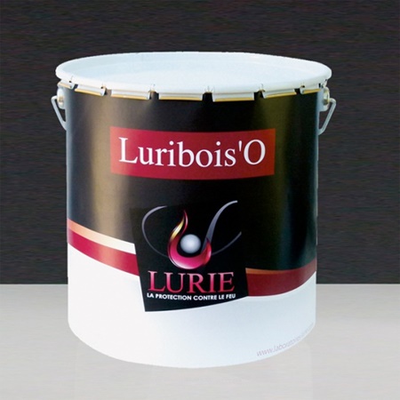 Peinture intumescente LURIBOIS'O en base aqueuse - BLANC- 20kg