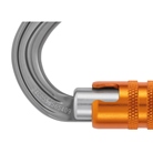 Mousqueton demi-rond multidirectionnel PETZL Omni Triact-Lock
