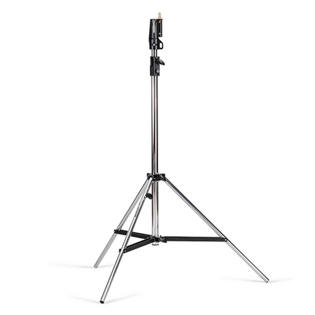 Pied lumière en acier chromé MANFROTTO Cine Steel Senior 008CSU