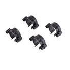 Lot de 4 clips de câble pour tube diam. : de 28 à 40mm MANFROTTO 093