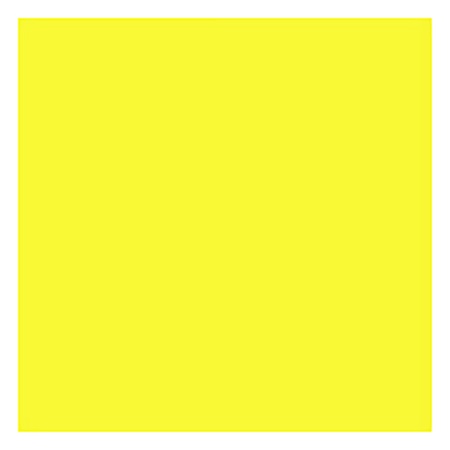 Filtre gélatine GAMCOLOR 1560 effet Y-1 LCT Yellow Feuille 65 x 61cm