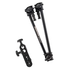 Bras articulé simple MANFROTTO - 2 sections - 605mm - spigot mâle 16mm