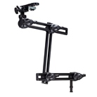 Bras articulé double MANFROTTO - 3 sections - 860mm - spigot mâle 16mm