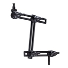 Bras articulé double MANFROTTO - 3 sections - 860mm - spigot mâle 16mm