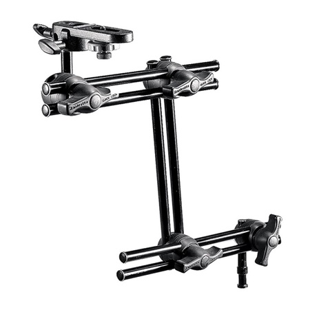 Bras articulé double MANFROTTO - 3 sections - 860mm - spigot mâle 16mm