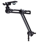 Bras articulé double MANFROTTO - 2 sections - 625mm - spigot mâle 16mm