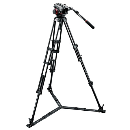 Kit trépied vidéo aluminium MANFROTTO MVK504XTWINGA rotule MVH504XAH