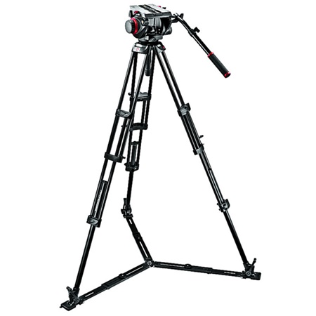 Trépied vidéo MANFROTTO aluminium - 516, 545GB et MBAG100PN