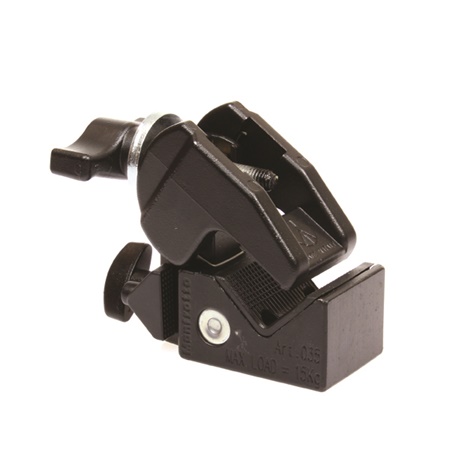 SUPER CLAMP AVENGER avec molette blocage rapide acier - Couleur NOIR