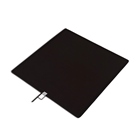 Drapeau noir Cutter AVENGER I1024B 48''x48'' - Cadre en acier