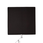 Drapeau noir Cutter AVENGER I1024B 48''x48'' - Cadre en acier