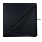 Drapeau noir Cutter Floppy AVENGER I1031B 48''x48'' - Cadre en acier