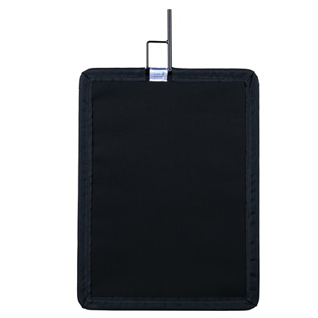 Drapeau noir AVENGER I650B 18''x24'' - Cadre en acier