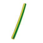 Manchon thermorétractable jaune/vert 6/2mm - Longueur 10cm