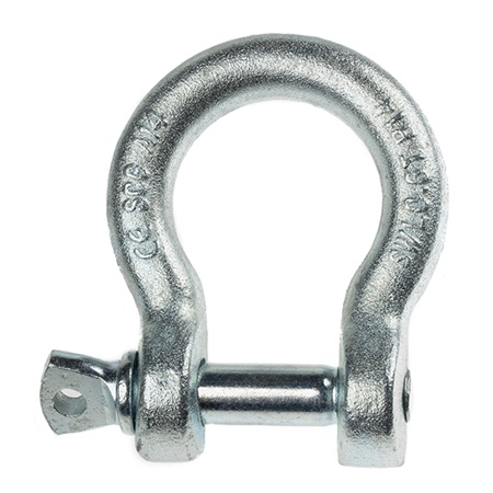 Manille lyre Acier estampé zingué diamètre 10mm - C.M.U. 300kg RIGLIFT