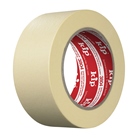 Adhésif papier lisse crêpé KIP 3804 - 48mm x 50m Beige Clair