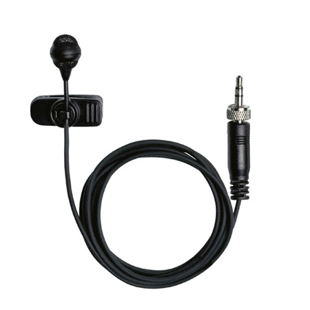 Micro cravate cardioïde Sennheiser ME4 noir minijack 3.5mm vissable