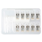 Lot de 10 connecteurs RJ45 Cat. 6 pour câble KRAMER CAT6/EXTN/...