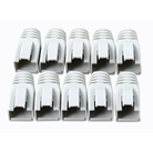 10CB-GRAY - Lot de 10 manchons gris pour connecteurs KRAMER RJ45/CAT6/EXTN