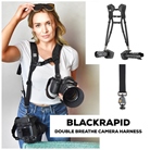 Courroie d'épaule BLACKRAPID Double Breathe pour 2 reflex