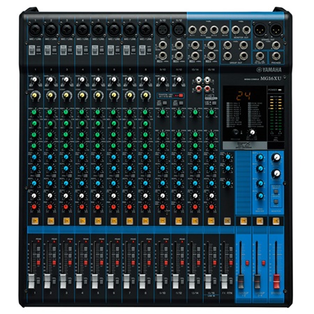 Console de mixage analogique 16 entrées + multi-effets MG16XU Yamaha