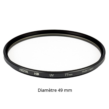 Filtre HOYA UV HD - Diamètre : 49mm