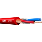 Câble micro KLOTZ extra souple rouge 2 x 0,22mm² bobine de 100m