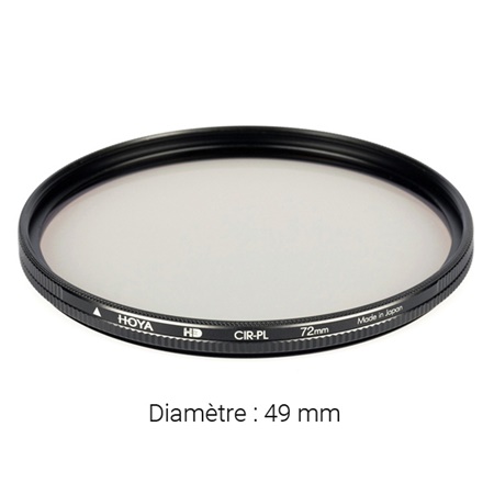 Filtre polarisant circulaire HD Mk II CIR-PL - Diamètre : 49mm 