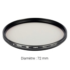 Filtre HOYA polarisant circulaire HD - Diamètre : 72mm