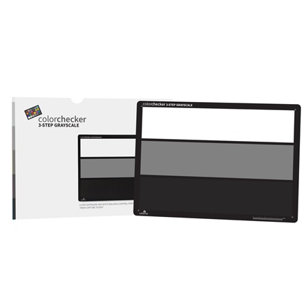 Mire/Charte de gris CALIBRITE ColorChecker 3-Step Grayscale