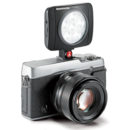 Torche/minette MANFROTTO Lumie Art 6 led - 440 Lux - 5600K - IRC > 92
