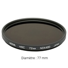 Filtre gris neutre HOYA Neutral Density ND400 HMC - Diamètre : 77mm